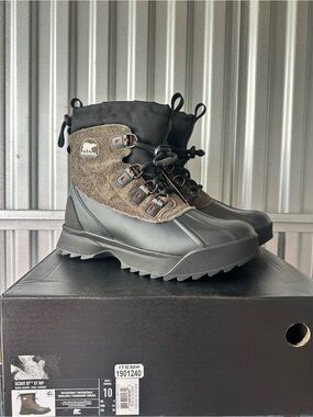 Sorel Scout 87’ XT WP Black Quarry Waterproof size 10